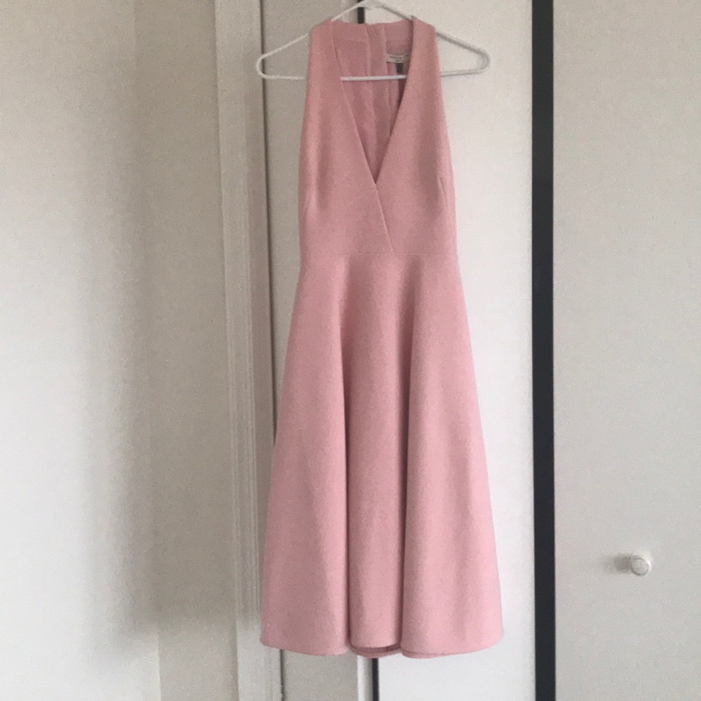 Halston Dress Size 6 Pink